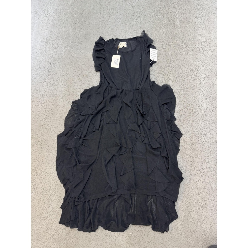 Mia Joy Rora Dress Womens 14 Joyfolie Ruffle Tiered Polyester Lined NWT